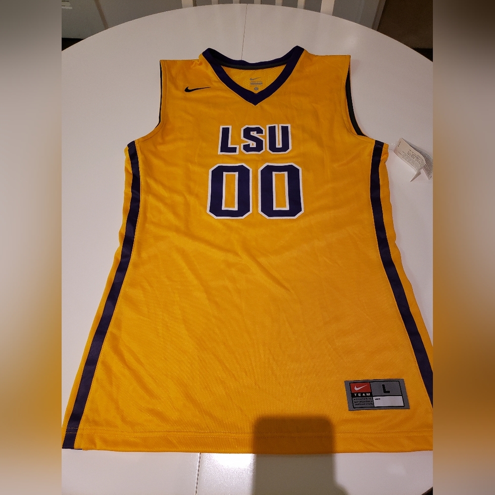 Nike LSU Basketball Jersey - Yellow